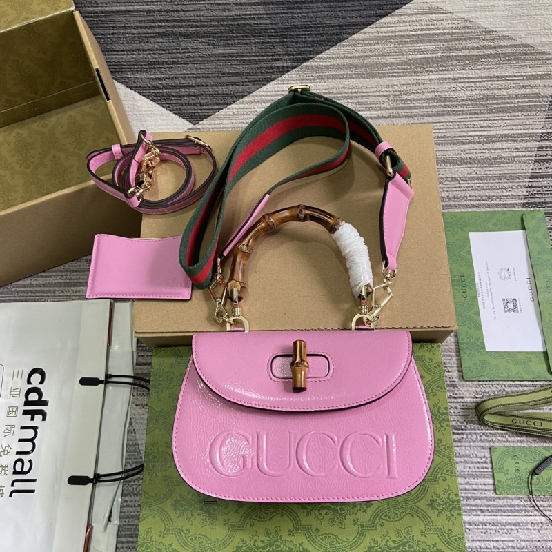 G*u*i top handle bags
